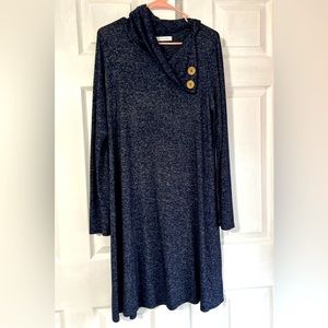 Navy Blue Dress